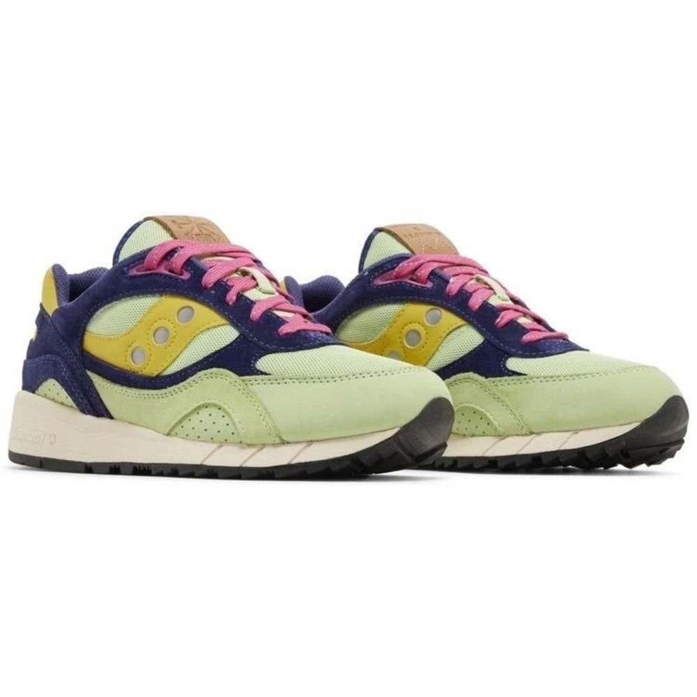 Saucony Shadow 6000 Men's Size 12 Mint Green Purple Shoes Sneakers S70741-1  NEW